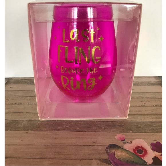 Slant Collection Jumbo Stemless Bachelorette Wine Glass 30 oz - Picture 6 of 8